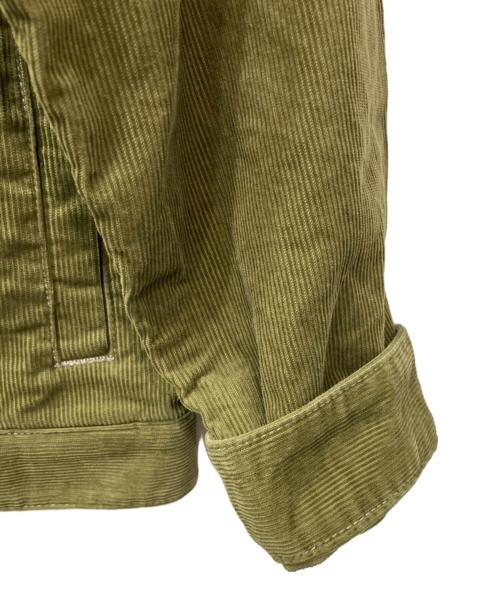 GRAMICCI（グラミチ）GRAMICCI (グラミチ) CORDUROY TRUCKER JACKET（コーデュロイトラッカージャケット） オリーブ サイズ:Sの古着・服飾アイテム