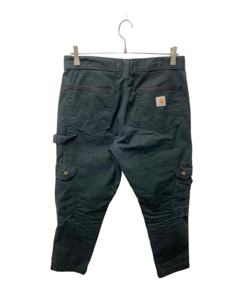 CarHartt（カーハート）CarHartt (カーハート) リップストップカーゴワークパンツ ブラック サイズ:W30の古着・服飾アイテム