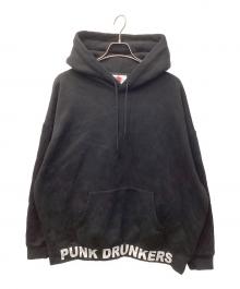PUNK DRUNKERS（パンクドランカーズ）の古着「あいつキルティングパーカ」｜ブラック