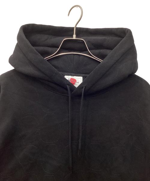 PUNK DRUNKERS（パンクドランカーズ）PUNK DRUNKERS (パンクドランカーズ) あいつキルティングパーカ ブラック サイズ:XLの古着・服飾アイテム