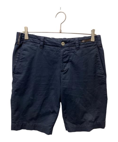 PT01（ピーティーゼロウーノ）PT01 (ピーティーゼロウーノ) GARMENT DYED/ガーメントダイ ショーツ ネイビー サイズ:48の古着・服飾アイテム