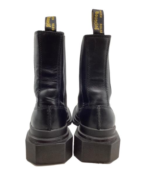 Dr.Martens+（ドクターマーチン）Dr.Martens+ (ドクターマーチン) Maybole Chelsea / スクエアトゥチェルシーブーツ ブラック サイズ:UK5の古着・服飾アイテム