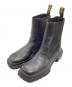 Dr.Martens+（ドクターマーチン）の古着「Maybole Chelsea / スクエアトゥチェルシーブーツ」｜ブラック