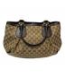 GUCCI（グッチ）の古着「トートバッグ」｜ブラウン×ベージュ