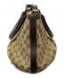 GUCCI (グッチ) トートバッグ ブラウン×ベージュ：50000円
