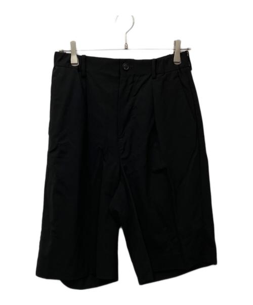 CITY（シティ）CITY (シティ) ルーズタックハーフパンツ ブラック サイズ:Mの古着・服飾アイテム