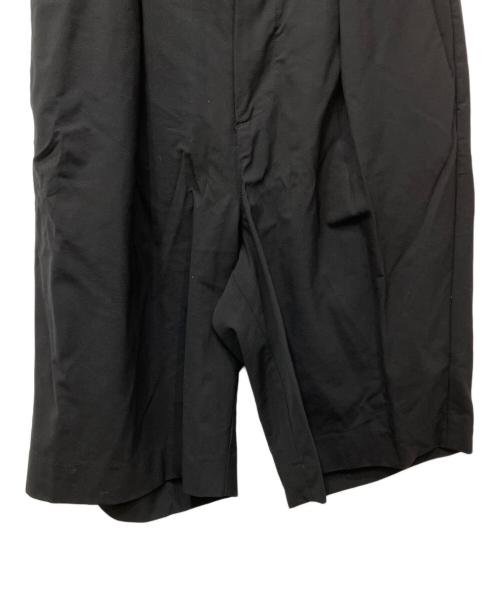 CITY（シティ）CITY (シティ) ルーズタックハーフパンツ ブラック サイズ:Mの古着・服飾アイテム
