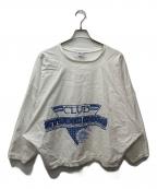 STUDIO2000スタジオ2000）の古着「ドルマンスリーブカットソー」｜ホワイト