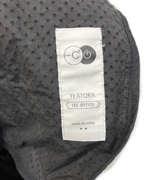 teatora（テアトラ）TEATORA (テアトラ) WALLET PANTS - ICE OFFICE/ウォレットパンツ-アイスオフィス ブラック サイズ:2の古着・服飾アイテム