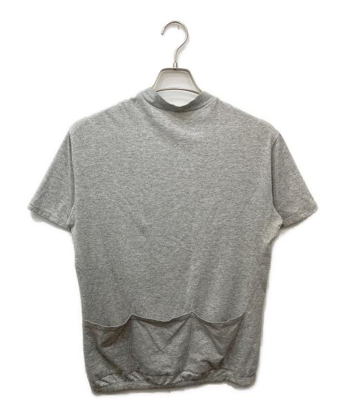 USED（ユーズド）USED (ユーズド) ハーフジップサイクリングシャツ グレー サイズ:4の古着・服飾アイテム