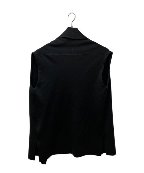 SOEJU（ソージュ）SOEJU (ソージュ) ウール混ニットジレ ブラック サイズ:表記無しの古着・服飾アイテム