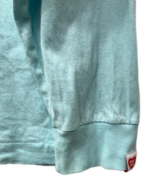 HUMAN MADE（ヒューマンメイド）HUMAN MADE (ヒューマンメイド) HEART L/S T-SHIRT（ハートロングスリーブTシャツ） ブルー サイズ:XXLの古着・服飾アイテム