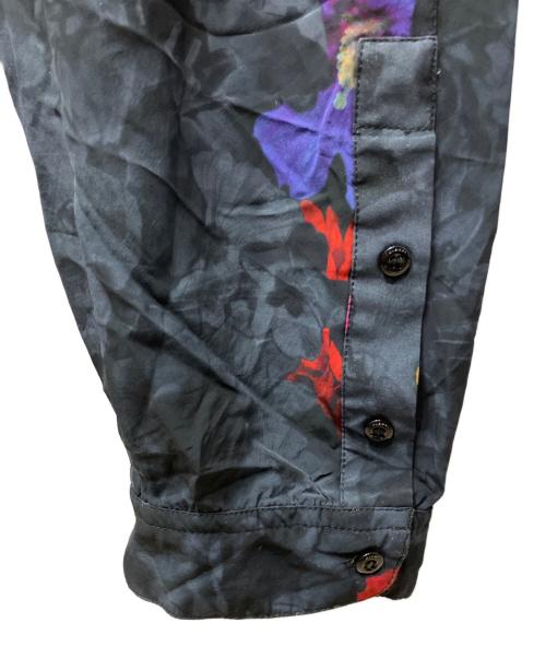 DIESEL（ディーゼル）DIESEL (ディーゼル) フラワープリントオールインワン ブラック サイズ:XSの古着・服飾アイテム