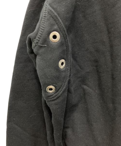 DIESEL（ディーゼル）DIESEL (ディーゼル) 有刺鉄線刺繍スウェット ブラック サイズ:Sの古着・服飾アイテム
