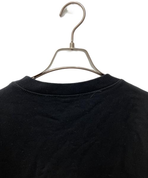 DIESEL（ディーゼル）DIESEL (ディーゼル) 有刺鉄線刺繍スウェット ブラック サイズ:Sの古着・服飾アイテム