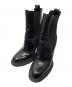 ALEXANDER McQUEEN（アレキサンダーマックイーン）の古着「Leather Heeled Chelsea Boots/レザーヒールドチェルシーブーツ」｜ブラック