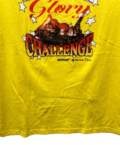 Dime（ダイム）Dime (ダイム) Glory Challenge T-Shirt（グローリーチャレンジ） イエロー サイズ:Mの古着・服飾アイテム