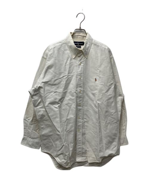 RALPH LAUREN（ラルフローレン）RALPH LAUREN (ラルフローレン) ボタンダウンシャツ ホワイト サイズ:16-33の古着・服飾アイテム