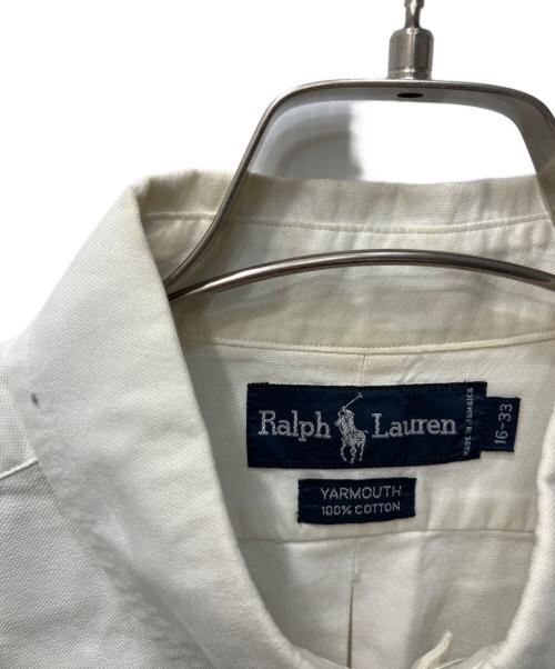RALPH LAUREN（ラルフローレン）RALPH LAUREN (ラルフローレン) ボタンダウンシャツ ホワイト サイズ:16-33の古着・服飾アイテム
