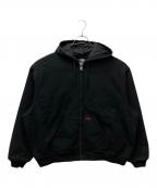 Dickiesディッキーズ）の古着「フーデッドダックジャケット」｜ブラック