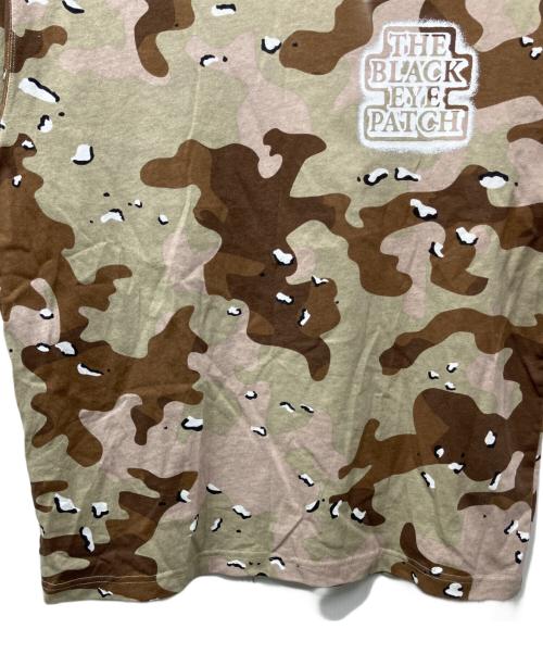 BlackEyePatch（ブラックアイパッチ）BlackEyePatch (ブラックアイパッチ) SPRAYED OG LABEL TEE オリーブ サイズ:Mの古着・服飾アイテム