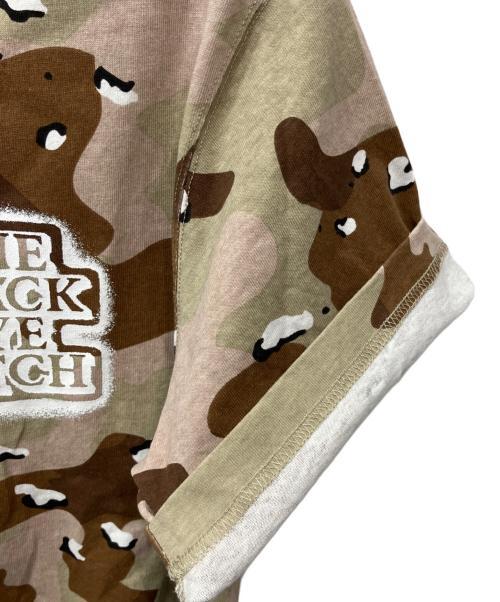BlackEyePatch（ブラックアイパッチ）BlackEyePatch (ブラックアイパッチ) SPRAYED OG LABEL TEE オリーブ サイズ:Mの古着・服飾アイテム