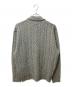 EMPORIO ARMANI (エンポリオ アルマーニ) ケーブルニットカーディガン グレー サイズ:L：8000円