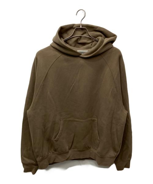 FOG ESSENTIALS（フィアオブゴッド エッセンシャル）FOG ESSENTIALS (フィアオブゴッド エッセンシャル) ジップパーカー ブラウン サイズ:Mの古着・服飾アイテム