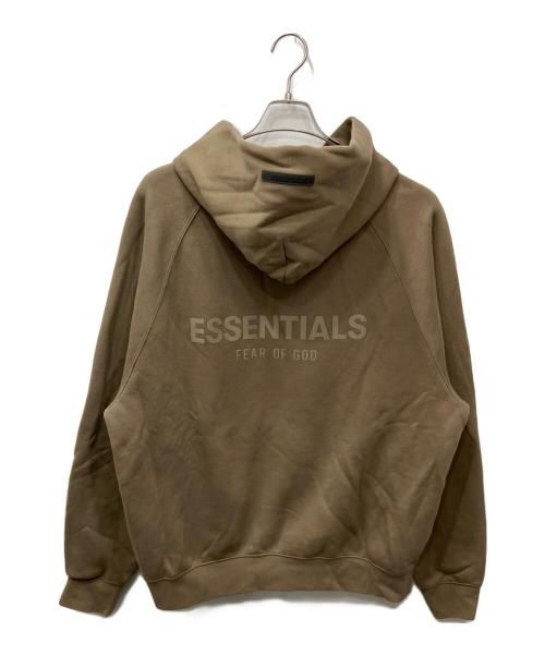 FOG ESSENTIALS（フィアオブゴッド エッセンシャル）FOG ESSENTIALS (フィアオブゴッド エッセンシャル) ジップパーカー ブラウン サイズ:Mの古着・服飾アイテム