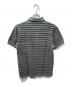 FRED PERRY (フレッドペリー) ボーダーポロシャツ グレー サイズ:38：4500円