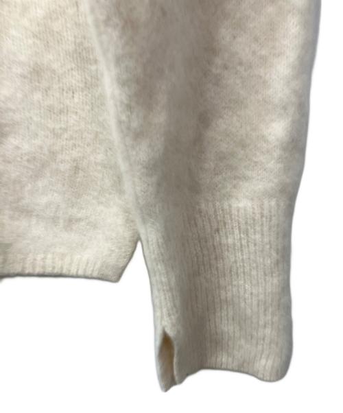 DES PRES（デ プレ）DES PRES (デ プレ) フォックスカシミヤ Vネックプルオーバー アイボリー サイズ:FREEの古着・服飾アイテム