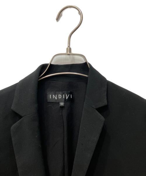 INDIVI（インディヴィ）INDIVI (インディヴィ) スカートセットアップ ブラック サイズ:03の古着・服飾アイテム