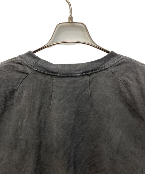 JUN NAKAYAMA（ジュンナカヤマ）JUN NAKAYAMA (ジュンナカヤマ) ウォッシュ加工プリントTシャツ グレー サイズ:Lの古着・服飾アイテム
