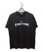 shaka×KANDYTOWNシャカ×キャンディタウン）の古着「KTL TEE」｜ブラック