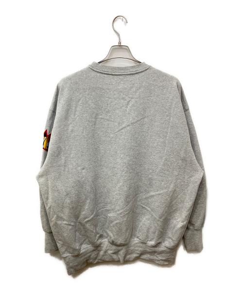 Majestic（マジェスティック）Majestic (マジェスティック) 90's ワッペンスウェット グレー サイズ:XLの古着・服飾アイテム
