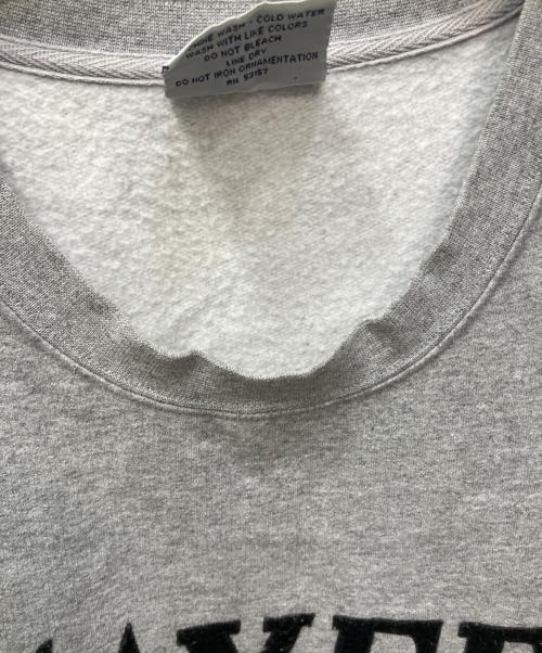 Majestic（マジェスティック）Majestic (マジェスティック) 90's ワッペンスウェット グレー サイズ:XLの古着・服飾アイテム