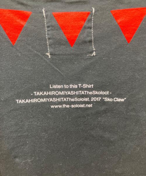 TAKAHIROMIYASHITA TheSoloIst.（タカヒロミヤシタ ザソロイスト）TAKAHIROMIYASHITA TheSoloIst. (タカヒロミヤシタ ザソロイスト) Sko Claw TEE/スコクローTシャツ ブラック サイズ:42の古着・服飾アイテム