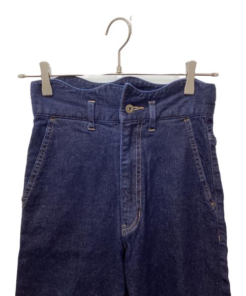 Eaphi（エフィ）Eaphi (エフィ) ウェーブデザインデニムパンツ インディゴ サイズ:Sの古着・服飾アイテム