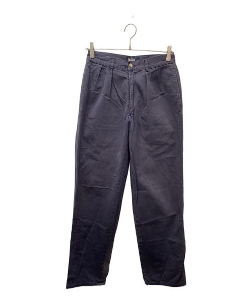 POLO RALPH LAUREN（ポロ・ラルフローレン）POLO RALPH LAUREN (ポロ・ラルフローレン) タックチノパン ネイビー サイズ:160ｃｍの古着・服飾アイテム