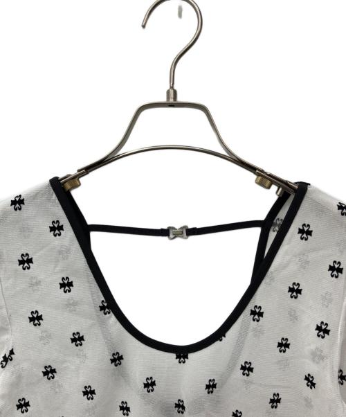 SORIN（ソリン）SORIN (ソリン) SWAN LAKE U-neck TOP ホワイト×ブラック サイズ:３８ 未使用品の古着・服飾アイテム