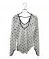 SORIN (ソリン) SWAN LAKE U-neck TOP ホワイト×ブラック サイズ:３８ 未使用品：6000円