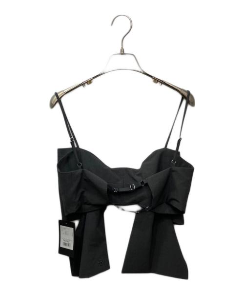 SORIN（ソリン）SORIN (ソリン) Big Ribbon Bustier/ビッグリボンビスチェ グレー サイズ:38 未使用品の古着・服飾アイテム