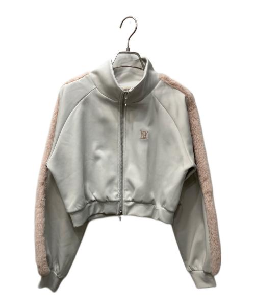 Rose Muse（ロゼミューズ）Rose Muse (ロゼミューズ) エコファートラックジャケット グレー サイズ:FREEの古着・服飾アイテム