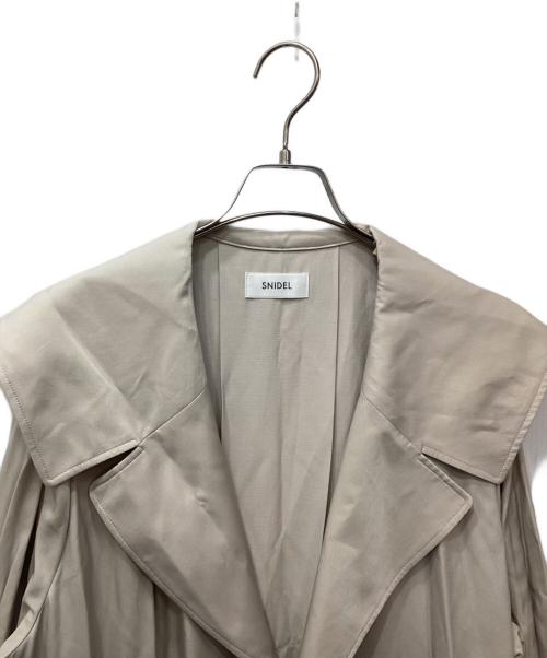 Snidel（スナイデル）Snidel (スナイデル) トレンチコート ベージュ サイズ:FREEの古着・服飾アイテム