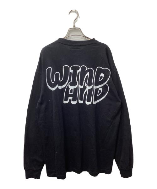 WIND AND SEA（ウィンダンシー）WIND AND SEA (ウィンダンシー) POKEMON (ポケモン) Procject Kabigon L/S Tee ブラック サイズ:Lの古着・服飾アイテム