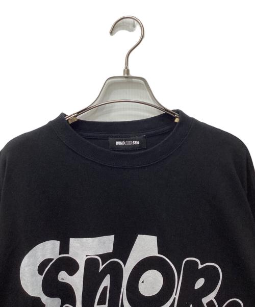 WIND AND SEA（ウィンダンシー）WIND AND SEA (ウィンダンシー) POKEMON (ポケモン) Procject Kabigon L/S Tee ブラック サイズ:Lの古着・服飾アイテム