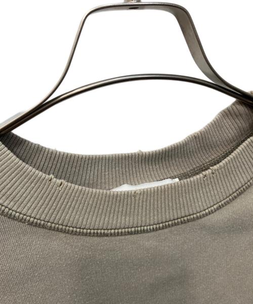AMI Alexandre Mattiussi（アミアレクサンドルマテュッシ）AMI Alexandre Mattiussi (アミアレクサンドルマテュッシ) FADE OUT SWEATSHIRT/フェードアウト スウェットシャツ オリーブ サイズ:Mの古着・服飾アイテム