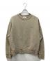 AMI Alexandre Mattiussi（アミアレクサンドルマテュッシ）の古着「FADE OUT SWEATSHIRT/フェードアウト スウェットシャツ」｜オリーブ