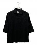 LANVIN en Bleuランバンオンブルー）の古着「カプリシャツ」｜ブラック