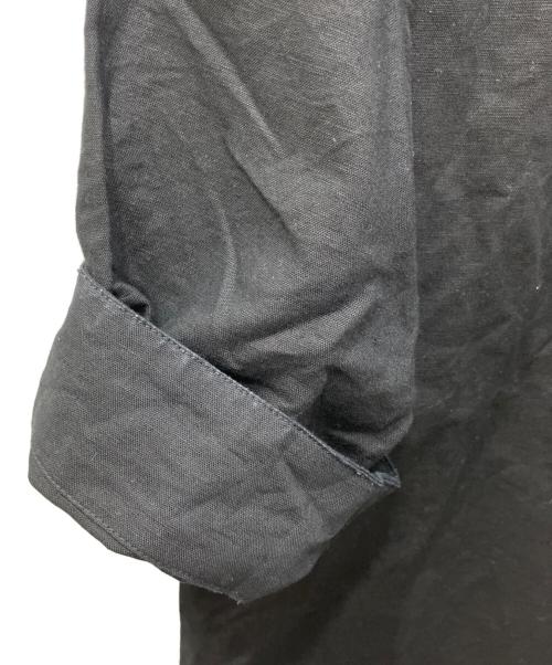 LANVIN en Bleu（ランバンオンブルー）LANVIN en Bleu (ランバンオンブルー) カプリシャツ ブラック サイズ:48の古着・服飾アイテム